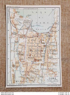 Pianta O Piantina Del 1960  La Città Di Como Lombardia T.C.I. - Mapas Geográficas