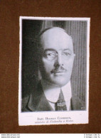 Il Dottor Herman Cummerus Nel 1920 Ministro Della Finlandia A Roma - Autres & Non Classés