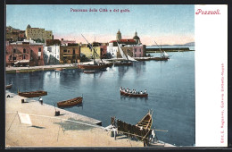 Cartolina Pozzuoli, Panorama Della Citta E Del Golfo  - Pozzuoli