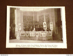 Milano 20 Maggio 1928 Festa Del Libro Banco Della Casa Editrice Treves - Altri & Non Classificati
