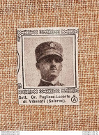 Decorato Con Medaglia D'argento Pugliese-Lacorte Di Vibonati Guerra Mondiale WW1 - Other & Unclassified