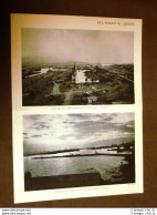 Nel Porto Di Genova Nel 1928 Panorama TramontoCalata Della Darsena Velieri - Autres & Non Classés