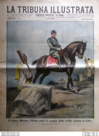 La Tribuna Illustrata 25 Aprile 1926 Paglietta Mussolini Africa Nobile Polo Nord - Other & Unclassified