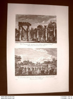 Pompei La Casa Di Campagna O Villa Di Diomede Voyage Pittoresque Di Saint Non - Andere & Zonder Classificatie