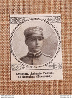 WW1 Prima Guerra Mondiale 1914-1918 Caduto Per Patria Antonio Pezzini Soresina - Andere & Zonder Classificatie