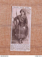 Margherita Bourdier Di Limoges Nel 1917 Travestita Da Uomo Trovare Fidanzato WW1 - Other & Unclassified