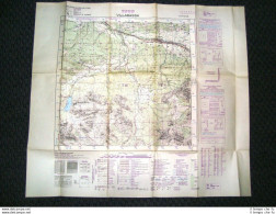 Grande Carta Topografica Villabassa Bolzano Trentino Dettagliatissima I.G.M. - Geographical Maps