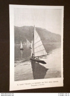 Lo Yacht Rocket Nel 1897 Di Proprietà Del Duca Degli Abruzzi - Sonstige & Ohne Zuordnung