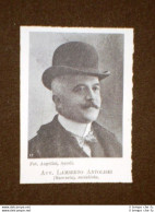 Deputato In Italia Nel 1904 Avvocato Lamberto Antolisei Di Macerata - Andere & Zonder Classificatie