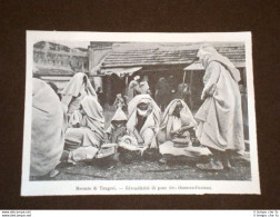 Mercato Di Tangeri Nel 1905 Rivenditrici Di Pane Marocco - Other & Unclassified