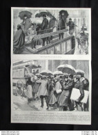Il Nostro Buon Omnibus Parigino Stampa Del 1903 - Other & Unclassified