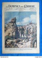 La Domenica Del Corriere 17 Gennaio 1943 WW2 Tunisia - Russia - Contardo Ferrini - Autres & Non Classés