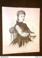 Attrice Amata Desclée - Avant 1900