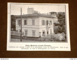 Firenze Nel 1907 Villa Beatrice - Sonstige & Ohne Zuordnung