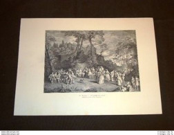 L'accordée De Village - A. Watteau - Autres & Non Classés