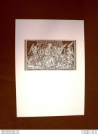 Litografia Natale Adorazione Degli Angeli Liber Gradualis Del 1883 Ristampa - Sonstige & Ohne Zuordnung