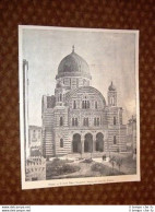 Firenze Il Nuovo Tempio Isdraelitico Di Ed. Ximenes - Vor 1900