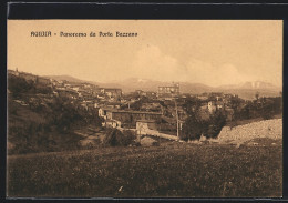 Cartolina Aquila, Panorama Da Porta Bazzano  - L'Aquila