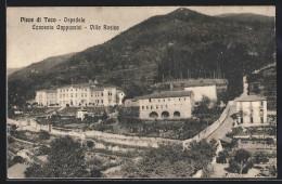 Cartolina Pieve Di Teco, Ospedale, Convento Cappuccini & Villa Rosina  - Sonstige & Ohne Zuordnung