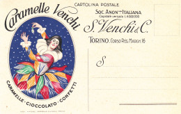 CAPPIELLO - Cartolina Pubblicitaria Italiana CARAMELLE VENCHI - Otros & Sin Clasificación