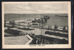 Cartolina Crotone, Molo Nuovo  - Crotone