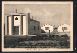 Cartolina Marotta, Colonia S. Lucia, Chiesa  - Autres & Non Classés