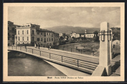 Cartolina Rieti, Ponte XXVIII Ottobre Sul Velino  - Rieti