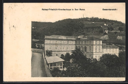 Cartolina San Remo, Das Kaiser-Friedrich-Krankenhaus  - San Remo