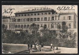 Cartolina Pegli, Grand Hotel Méditerrannée  - Otros & Sin Clasificación