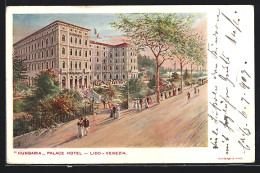 Cartolina Venezia, Hungaria Palace Hotel  - Venetië (Venice)