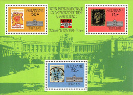 Suriname Bloc N** Yv:35 Mi:30 Exposition Philatélique Wipa 1981 - Philatelic Exhibitions