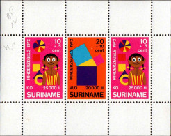 Suriname Bloc N** Yv:12 Mi:12 Kinderzegels - Other & Unclassified