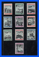 1940 - Grecia - Scott N C 38 - C 47 - MLH - Lujo - GR- 18 - Ungebraucht