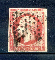 060524 TIMBRE FRANCE N° 17A    Marges  Voir Scan - 1853-1860 Napoleone III