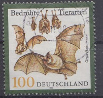 Deutschland Mi.Nr.2086  - Bedrohte Tierarten - Fledermaus - Batman - Used Stamps