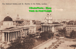 R356512 The National Gallery And St. Martins In The Fields. London - Sonstige & Ohne Zuordnung