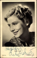 CPA Schauspielerin Else Elster, Portrait, Ross A 3375 1, Tobis, Autogramm - Actores