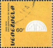 Venezuela Poste Obl Yv:1007 Mi:2063 Declaracion De Bogota (cachet Rond) - Venezuela