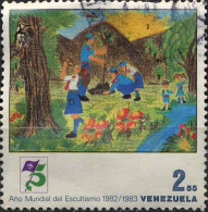 Venezuela Poste Obl Yv:1145 Mi:2260 Ano Mundial Del Escultismo (cachet Rond) - Venezuela