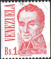 Venezuela Poste Obl Yv: 977A Mi:2031C Simon Bolivar (cachet Rond) - Venezuela