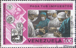 Venezuela Poste Obl Yv: 926 Mi:1986 Paga Tus Impuestos Medecine (Beau Cachet Rond) - Venezuela