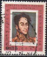 Venezuela Avion Obl Yv: 900 Mi:1688 Simon Bolivar (Beau Cachet Rond) - Venezuela