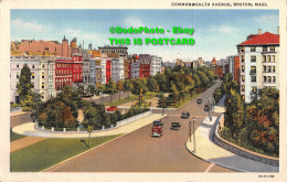 R356527 Commonwealth Avenue. Boston. Mass. United Art. C. T. Art Colortone. 1944 - World