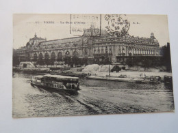 45. PARIS - La Gare D'Orsay - Métro Parisien, Gares