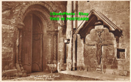 R356920 Norman Door And Rood. Romsey Abbey. S. 17796 30. Kingsway Real Photo Ser - Monde