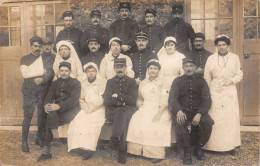 93 MONTREUIL SOUS BOIS Guerre 14/18 - Carte Photo Hôpital Militaire École Marcelin Berthelot Dirigée Par Mme Gaillard - Montreuil