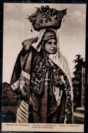 PALEASTINE 1936 POSTCARD WOMAN OF BETHLEHEM SENT IN 26/2/36 FROM TIBERIES WITH STAMP SKELETON VF!! - Palestine