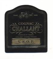 Etiquette De  Cognac   -   Challant - Andere & Zonder Classificatie
