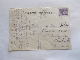 CARTE POSTALE SANS PHOTO ECRITE ET TIMBRER EN 1940  ECRITE A SOULBROIS - Other & Unclassified