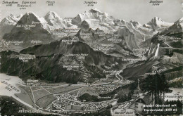 Postcard Switzerland Berner Oberland Mit Harderkulm - Berne